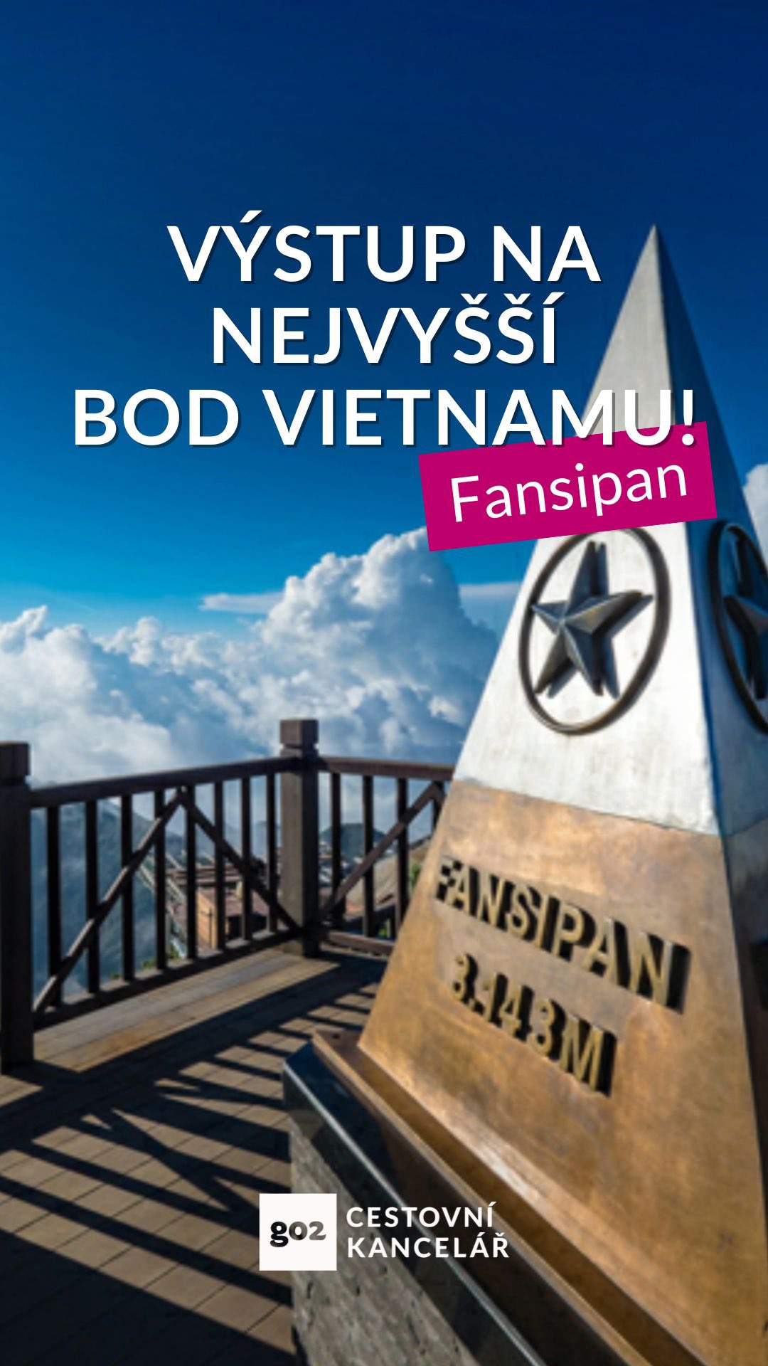 ⛰️ Dotknout se oblohy – doslova! 🇻🇳✨