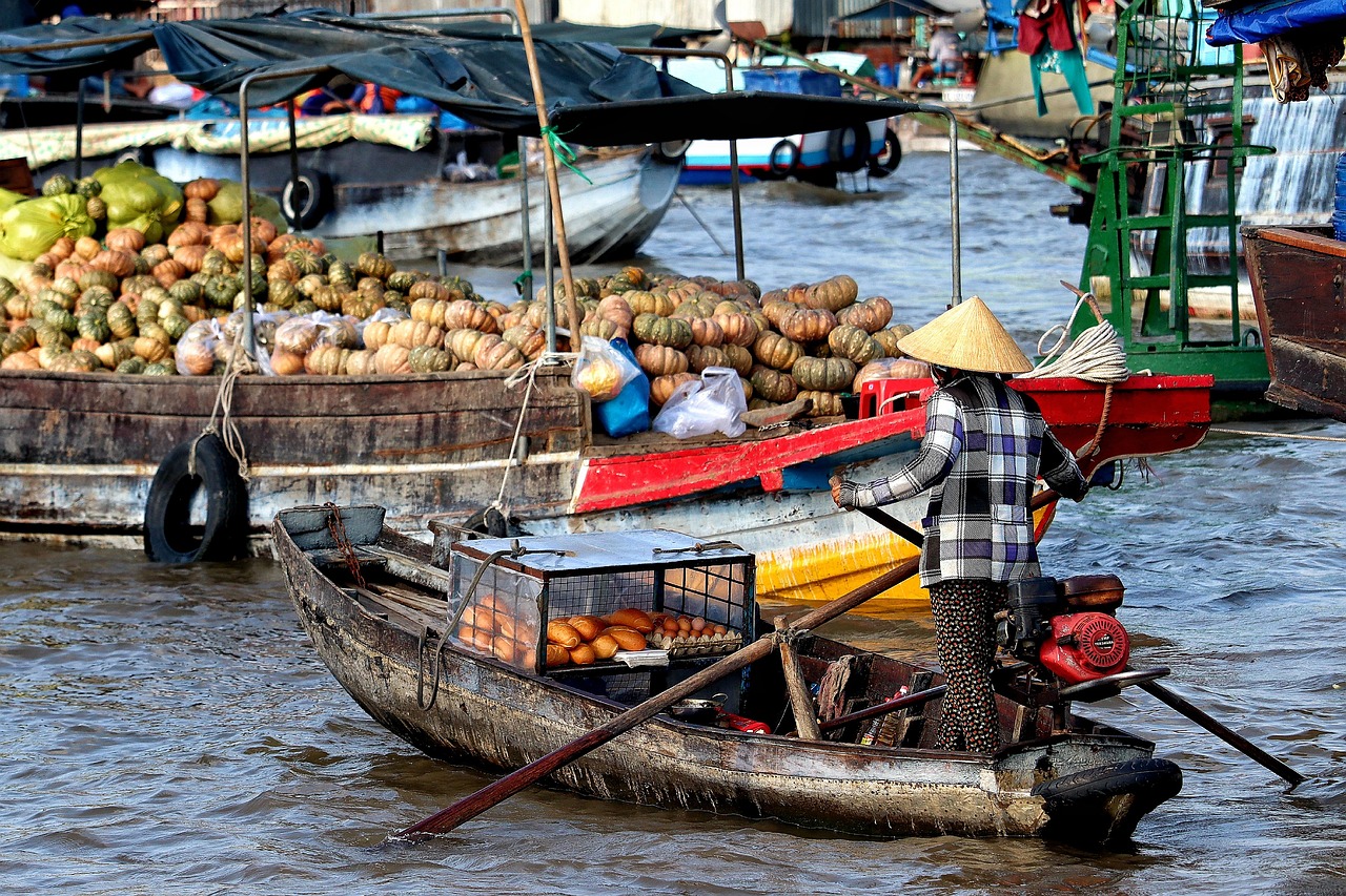 Cai Rang Floating Market