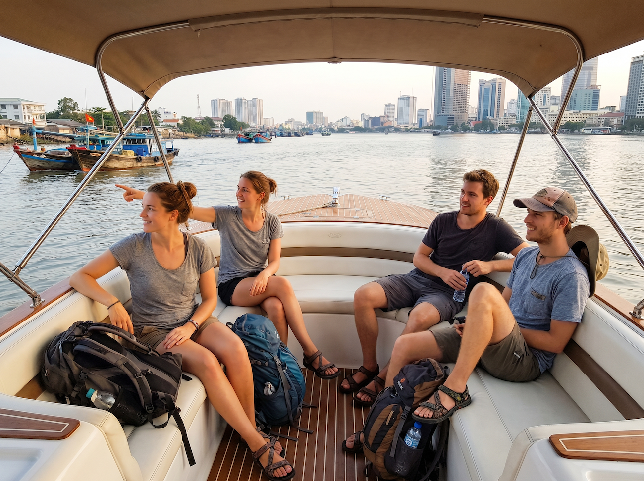 From River to Underground: Cu Chi Tunnels by Luxury Speedboat from Saigon